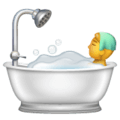 🛀 Orang Sedang Mandi WhatsApp