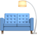 🛋️ Sofa dan Lampu Apple