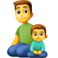 👨‍👦 Keluarga Laki Laki Anak Laki Laki Facebook 1