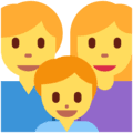 👨‍👩‍👦 Keluarga Pria Wanita Anak Laki Laki Twitter