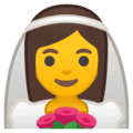 👰 Pengantin Wanita dengan Tudung Pengantin Google