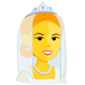 👰 Pengantin Wanita dengan Tudung Pengantin Messenger