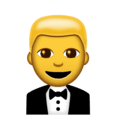 🤵 Laki Laki Memakai Tuksedo Emojipedia