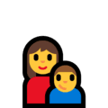 👩‍👦 Keluarga Perempuan Anak Laki Laki Microsoft