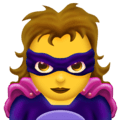 🦹‍♀️ Perempuan Musuh Pahlawan Super Emojipedia