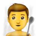🧖‍♂️ Pria di Kamar Sauna Emojipedia