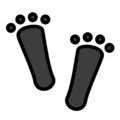 👣 Jejak Kaki OpenMoji