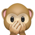 🙊 Monyet Jangan Berbicara yang Jelek Apple