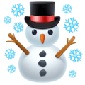☃️ Manusia Salju Facebook