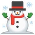 ☃️ Manusia Salju Google