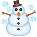 ☃️ Manusia Salju WhatsApp