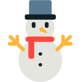 ⛄ Manusia Salju Tanpa Salju Mozilla
