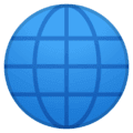 🌐 Globe dengan Meridian Google