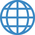 🌐 Globe dengan Meridian Twitter