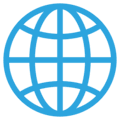 🌐 Globe dengan Meridian