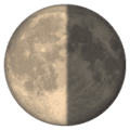 🌗 Bulan Paruh Akhir WhatsApp