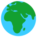 🌍 Globe Menampilkan Eropa Afrika Mozilla