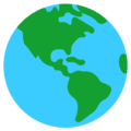 🌎 Globe Menampilkan Amerika Mozilla