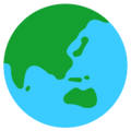 🌏 Globe Menampilkan Asia Australia Mozilla