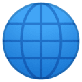 🌐 Globe dengan Meridian Google