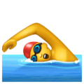 🏊‍♂️ Pria Berenang WhatsApp