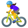 🚴‍♀️ Wanita Bersepeda Google