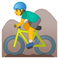 🚵‍♂️ Pria Naik Sepeda Gunung Google