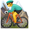 🚵‍♂️ Pria Naik Sepeda Gunung WhatsApp