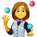 🤹‍♀️ Wanita Juggling Facebook
