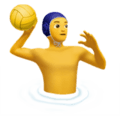 🤽‍♂️ Pria Bermain Polo Air Apple