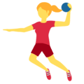 🤾‍♀️ Wanita Bermain Bola Tangan Twitter