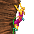 🧗‍♀️ Wanita Memanjat Emojipedia