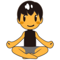 🧘‍♂️ Pria dalam Posisi Lotus