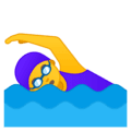 🏊‍♀️ Wanita Berenang Google