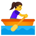 🚣‍♀️ Wanita Dayung Perahu Google