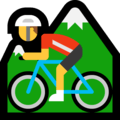 🚵 Orang Naik Sepeda Gunung Microsoft