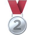 🥈 Medali Juara 2 Facebook