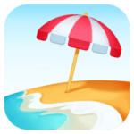 🏖️ Pantai dengan Payung Facebook