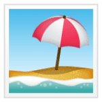 🏖️ Pantai dengan Payung WhatsApp