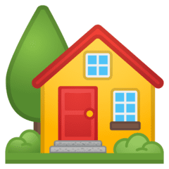 Arti Emoji 🏡 Rumah Dengan Taman | KAMUS EMOJI