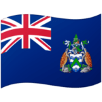 🇦🇨 Bendera Pulau Ascension Google