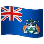 🇦🇨 Bendera Pulau Ascension WhatsApp