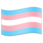🏳️‍⚧️ Bendera Transgender Emojipedia