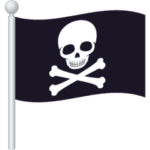 🏴‍☠️ Bendera Bajak Laut JoyPixels