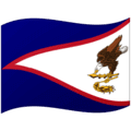 🇦🇸 Bendera Samoa Amerika Google