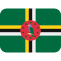 🇩🇲 Bendera Dominika Twitter