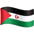 🇪🇭 Bendera Sahara Barat Facebook