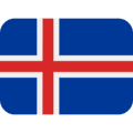 🇮🇸 Bendera Islandia Twitter