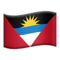 🇦🇬 Bendera Antigua dan Barbuda Apple
