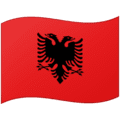 🇦🇱 Bendera Albania Google
